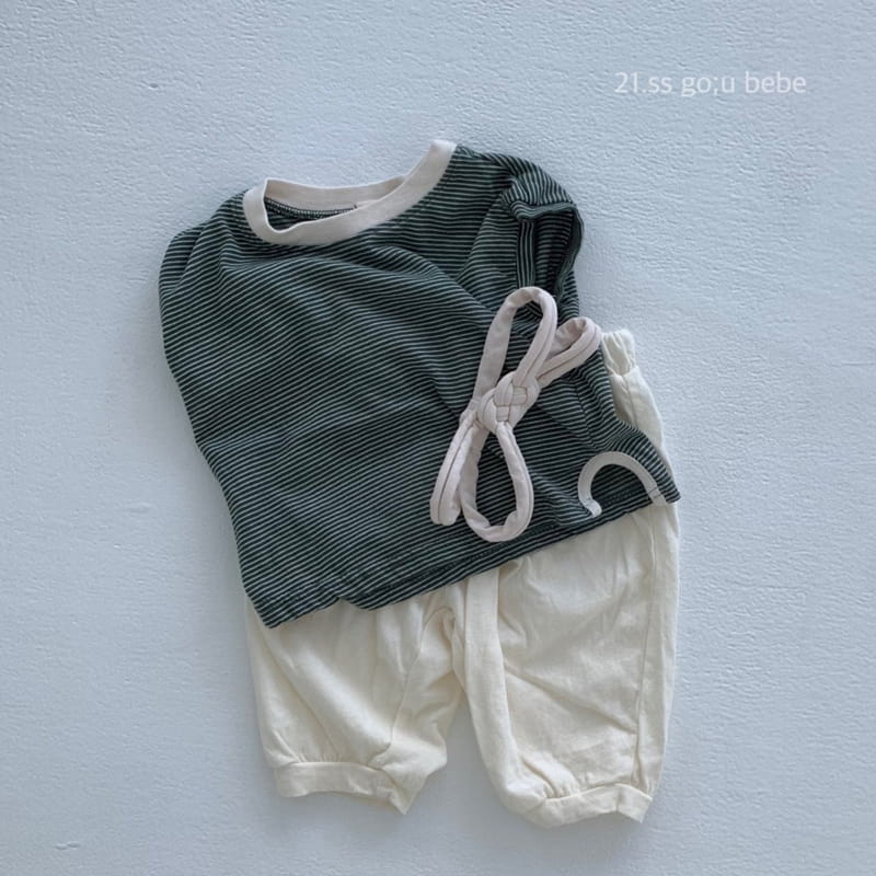 GO;U - Korean Children Fashion - #Kfashion4kids - Danga Short Sleeves Tee - 4