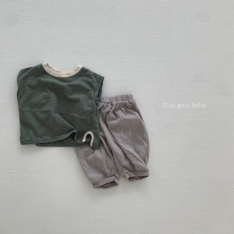 GO;U - Korean Children Fashion - #Kfashion4kids - Danga Short Sleeves Tee - 7