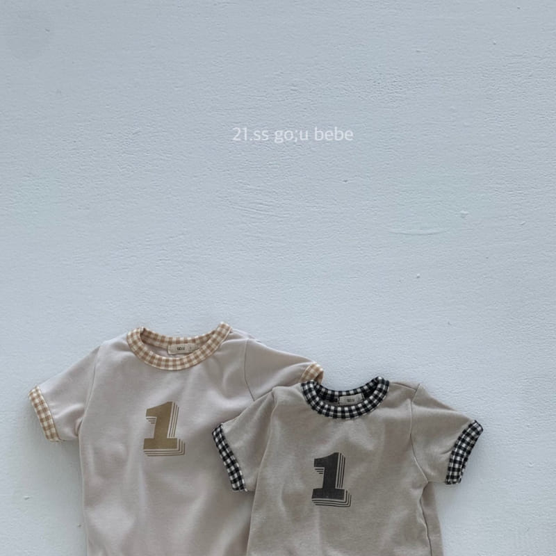 GO;U - Korean Children Fashion - #Kfashion4kids - Number 1 Bodysuit - 10