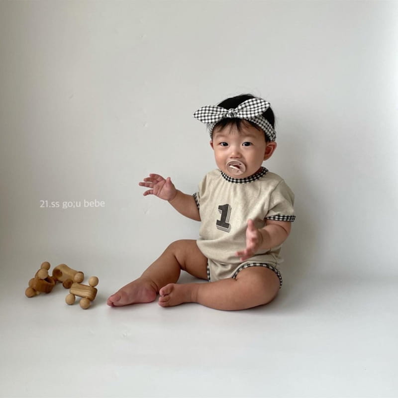 GO;U - Korean Children Fashion - #Kfashion4kids - Number 1 Bodysuit - 11