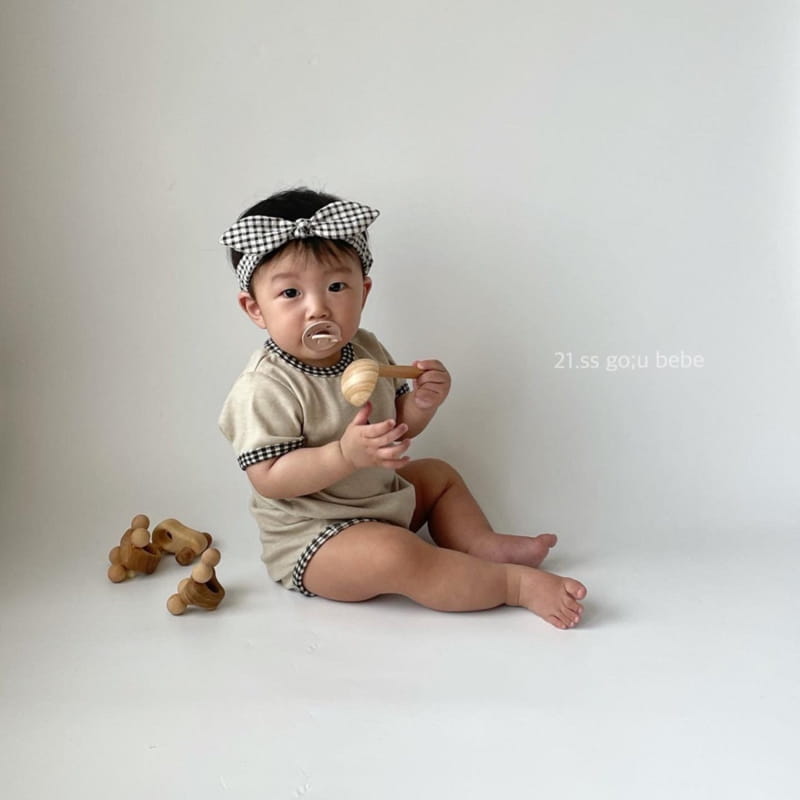 GO;U - Korean Children Fashion - #Kfashion4kids - Number 1 Bodysuit - 12