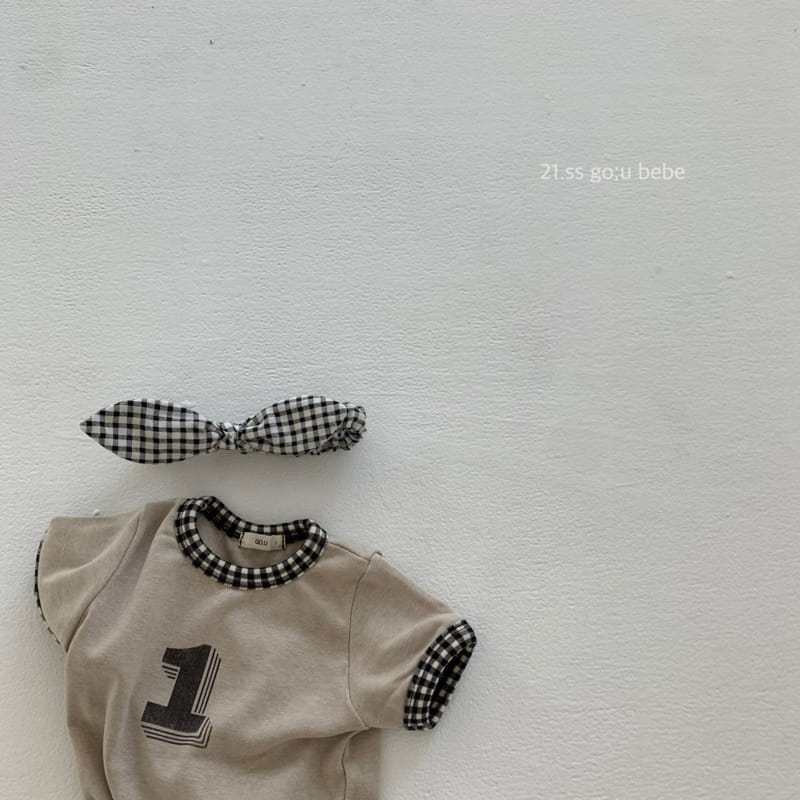 GO;U - Korean Children Fashion - #Kfashion4kids - Number 1 Bodysuit - 2