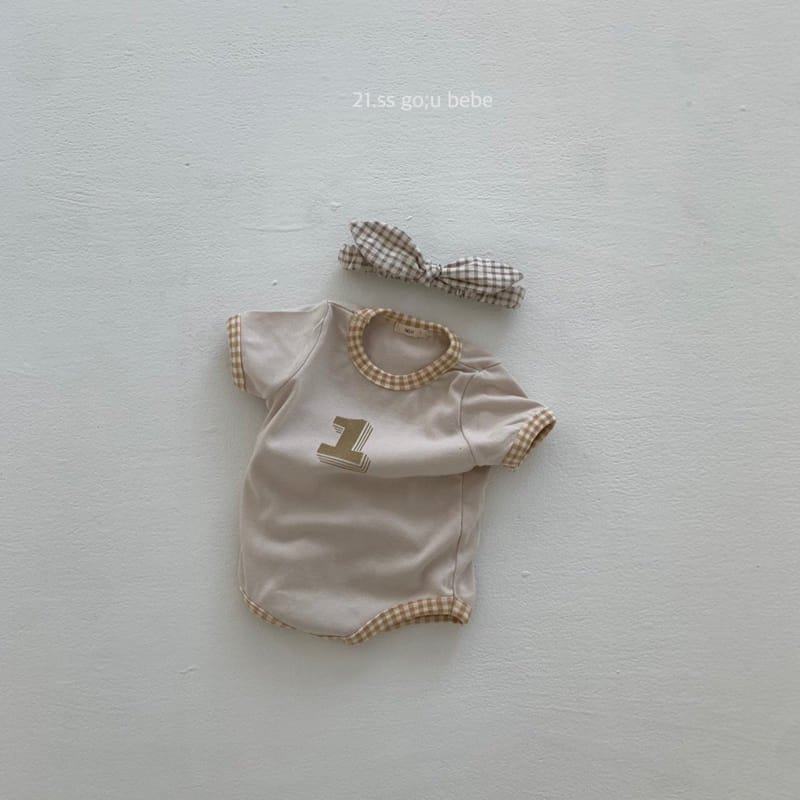 GO;U - Korean Children Fashion - #Kfashion4kids - Number 1 Bodysuit - 8