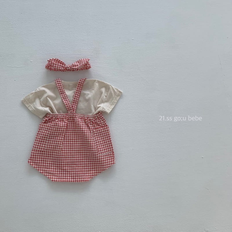 GO;U - Korean Children Fashion - #Kfashion4kids - Cuty Bodysuit - 2