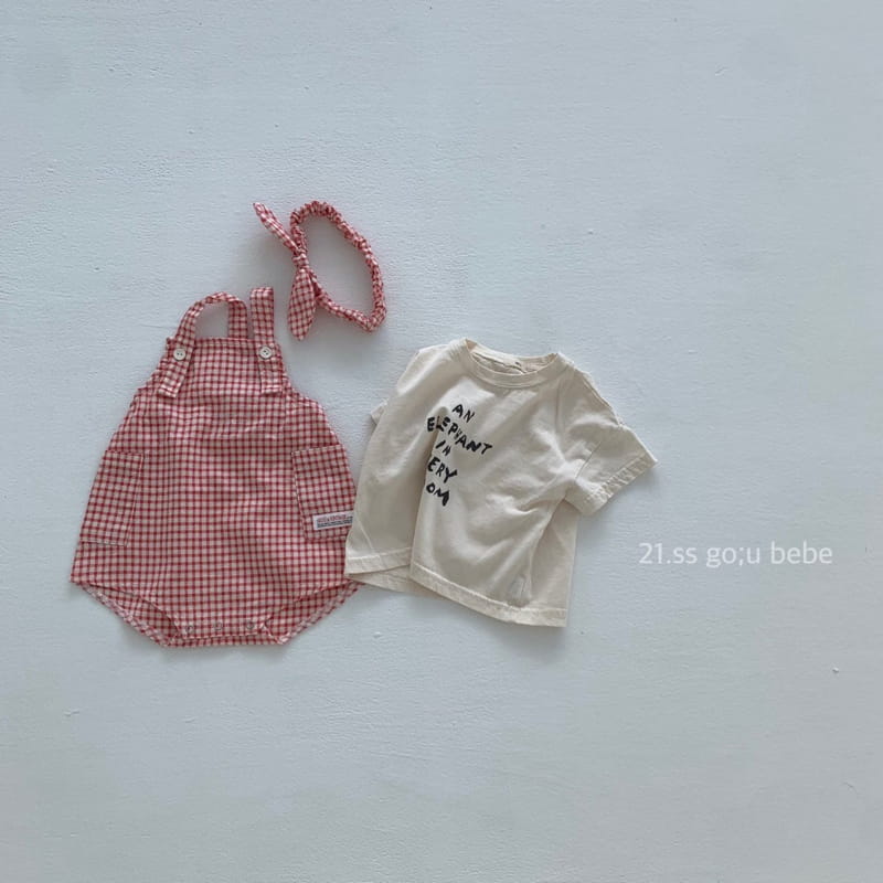 GO;U - Korean Children Fashion - #Kfashion4kids - Cuty Bodysuit - 4