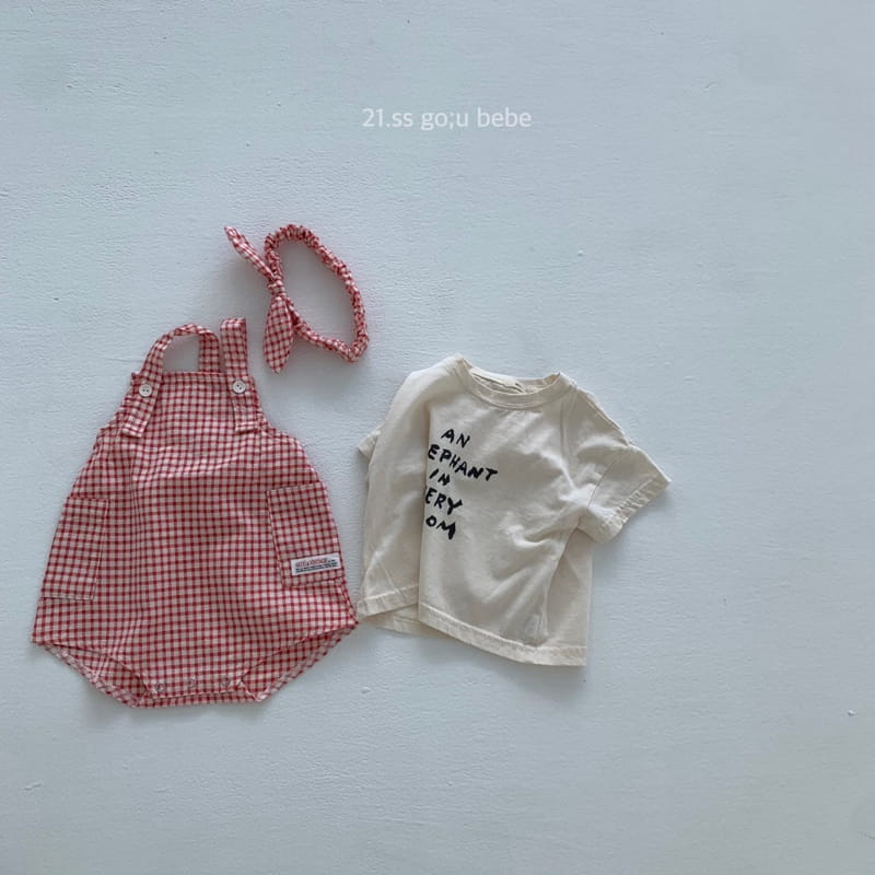 GO;U - Korean Children Fashion - #Kfashion4kids - Cuty Bodysuit - 5