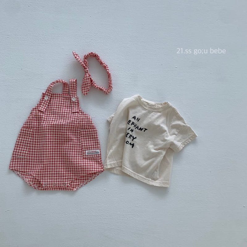 GO;U - Korean Children Fashion - #Kfashion4kids - Cuty Bodysuit - 8