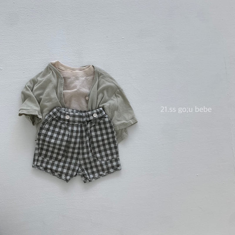 GO;U - Korean Children Fashion - #Kfashion4kids - Yogi Jogi Dungarees - 8