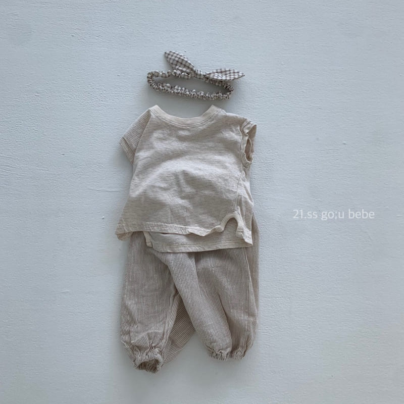 GO;U - Korean Children Fashion - #Kfashion4kids - Waist Pants - 3