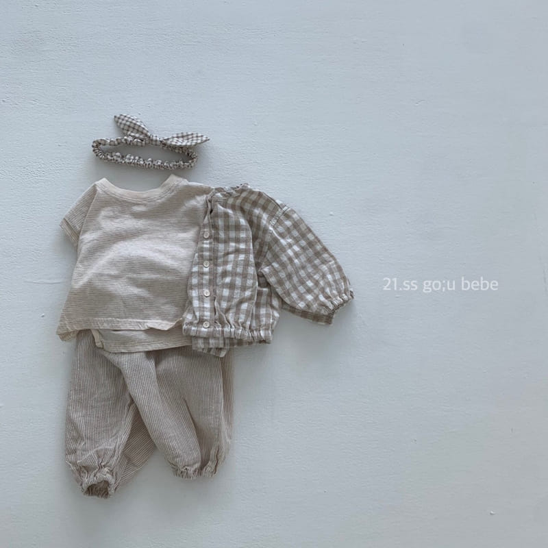 GO;U - Korean Children Fashion - #Kfashion4kids - Waist Pants - 4