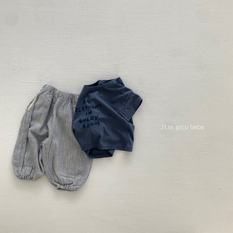 GO;U - Korean Children Fashion - #Kfashion4kids - Waist Pants - 7