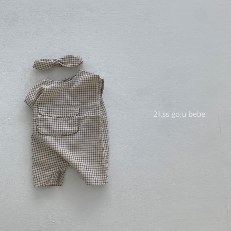 GO;U - Korean Children Fashion - #Kfashion4kids - Gga Gga Bodysuit - 6