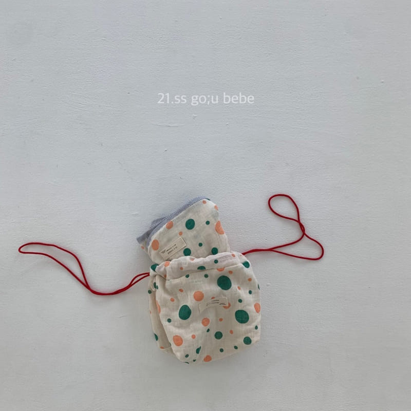 GO;U - Korean Children Fashion - #Kfashion4kids - Blanket Pouch Bag - 3