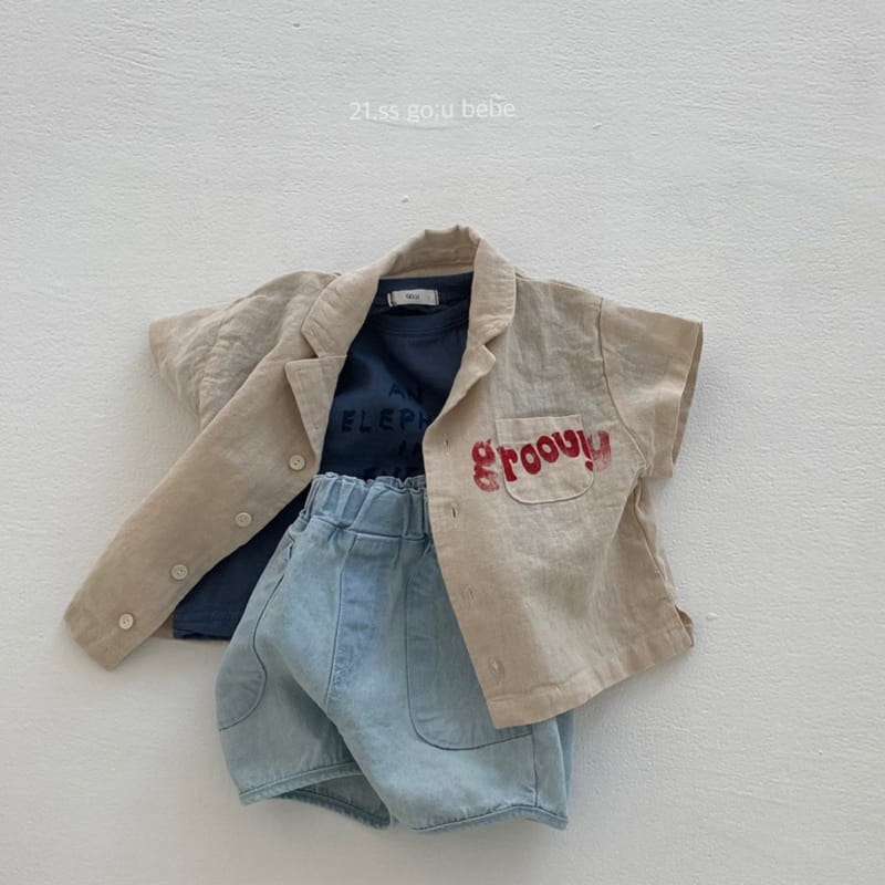 GO;U - Korean Children Fashion - #Kfashion4kids - Cool Shirt - 10