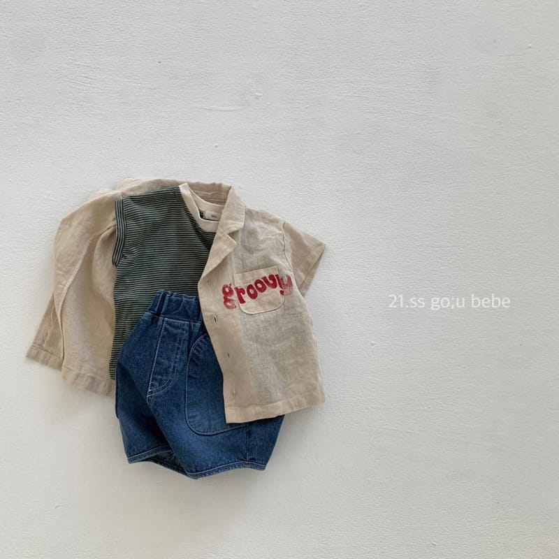 GO;U - Korean Children Fashion - #Kfashion4kids - Cool Shirt - 11
