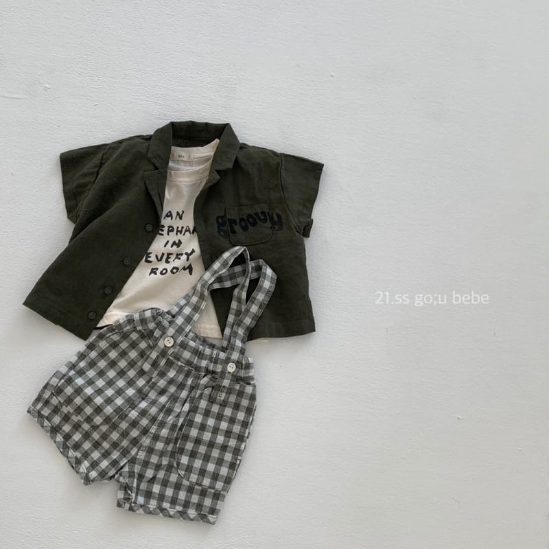 GO;U - Korean Children Fashion - #Kfashion4kids - Cool Shirt - 6