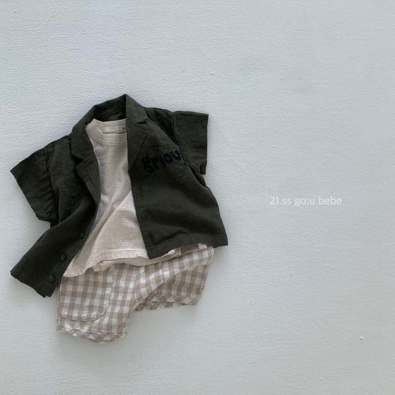 GO;U - Korean Children Fashion - #Kfashion4kids - Cool Shirt - 7