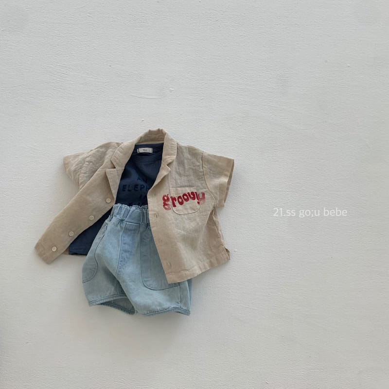 GO;U - Korean Children Fashion - #Kfashion4kids - Cool Shirt - 8