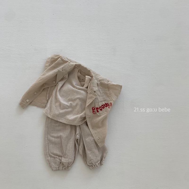 GO;U - Korean Children Fashion - #Kfashion4kids - Cool Shirt - 9