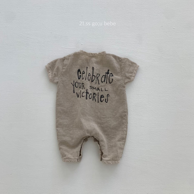 GO;U - Korean Children Fashion - #Kfashion4kids - Retro Bodysuit - 3