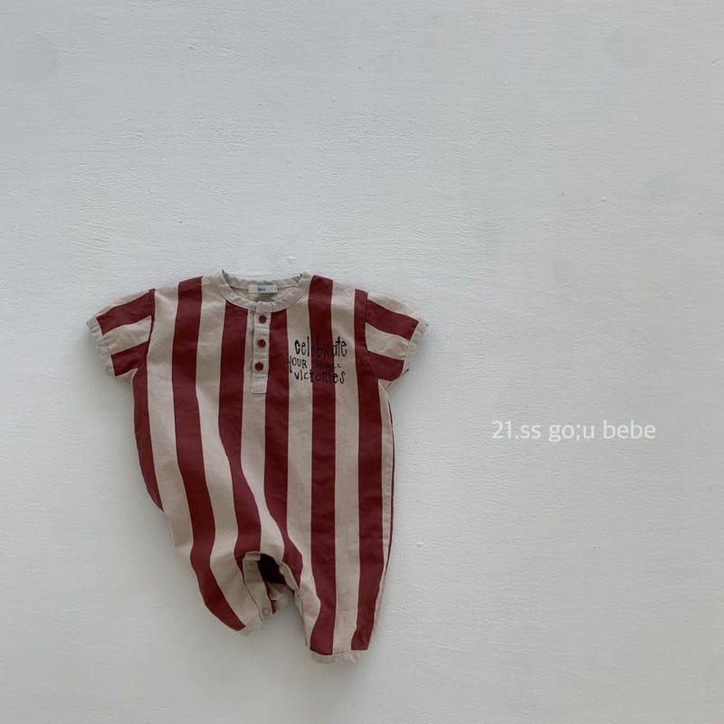 GO;U - Korean Children Fashion - #Kfashion4kids - Retro Bodysuit - 6