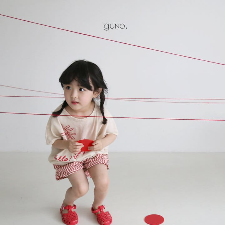 GUNO - Korean Children Fashion - #Kfashion4kids - 3 Check Shorts - 10