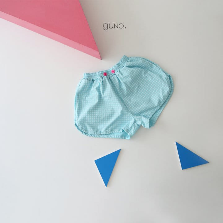GUNO - Korean Children Fashion - #Kfashion4kids - 3 Check Shorts - 5