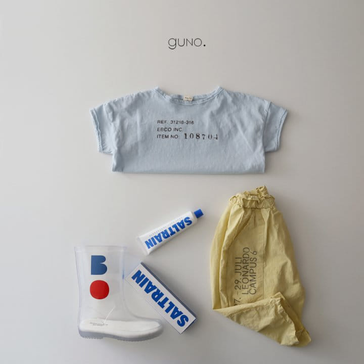 GUNO - Korean Children Fashion - #Kfashion4kids - Capri Lettering Pants - 7