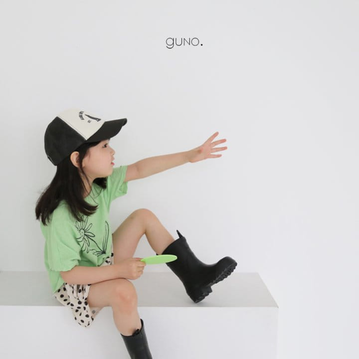 GUNO - Korean Children Fashion - #Kfashion4kids - Flower Painting Tee - 7