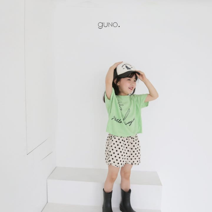 GUNO - Korean Children Fashion - #Kfashion4kids - Flower Painting Tee - 9