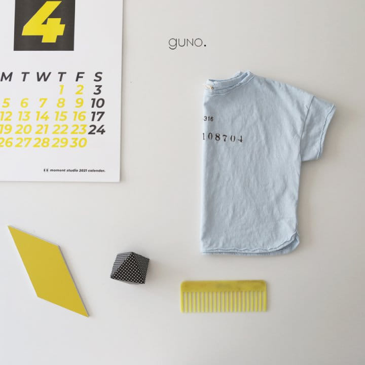 GUNO - Korean Children Fashion - #Kfashion4kids - Simple Tee