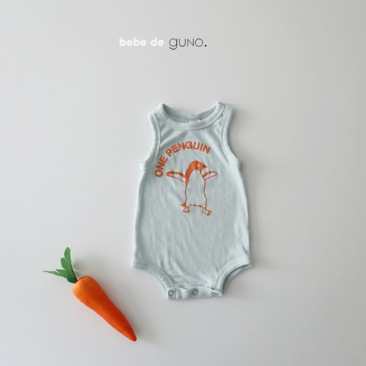 GUNO - Korean Children Fashion - #Kfashion4kids - Bebe Penguin Bodysuit - 3