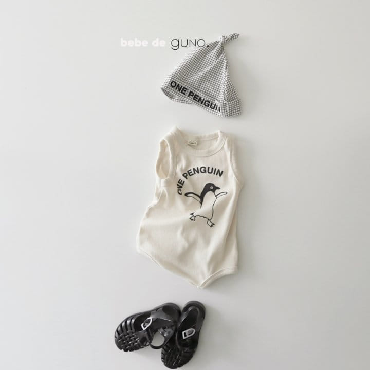 GUNO - Korean Children Fashion - #Kfashion4kids - Bebe Penguin Bodysuit - 6
