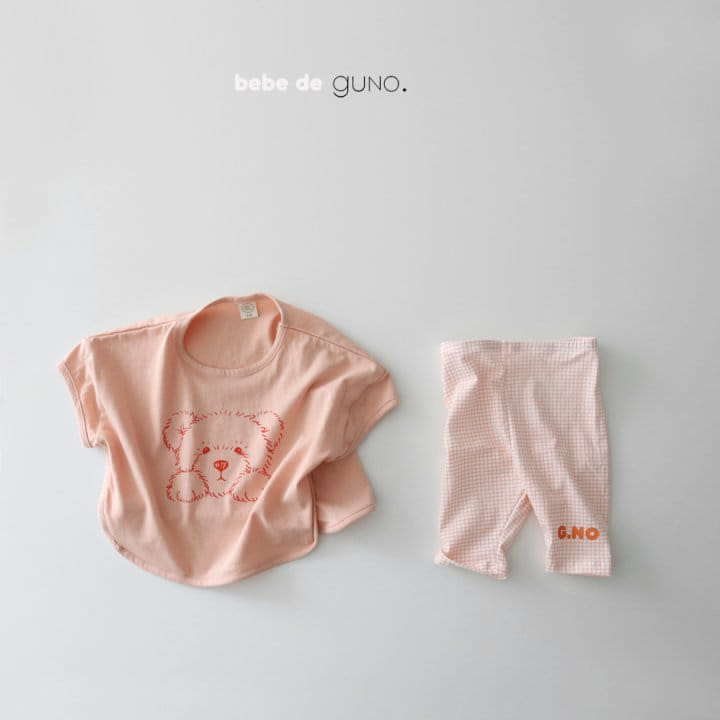 GUNO - Korean Children Fashion - #Kfashion4kids - Bebe Bear Tee - 10