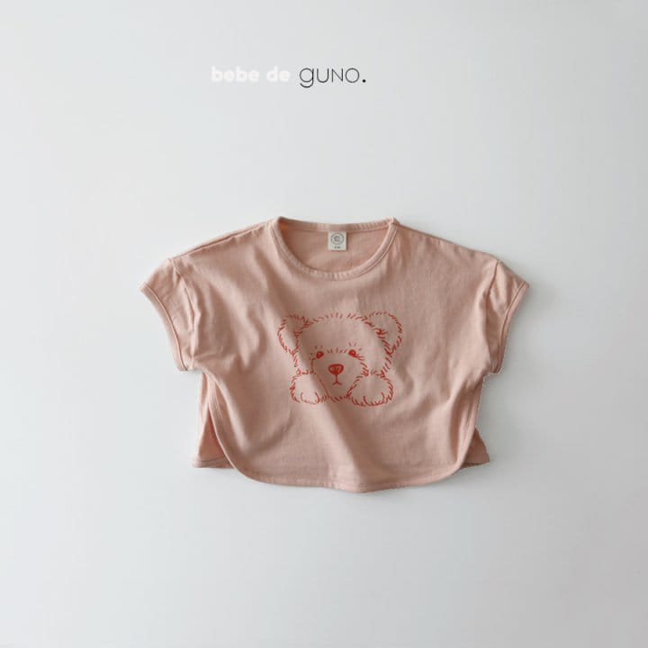 GUNO - Korean Children Fashion - #Kfashion4kids - Bebe Bear Tee - 3