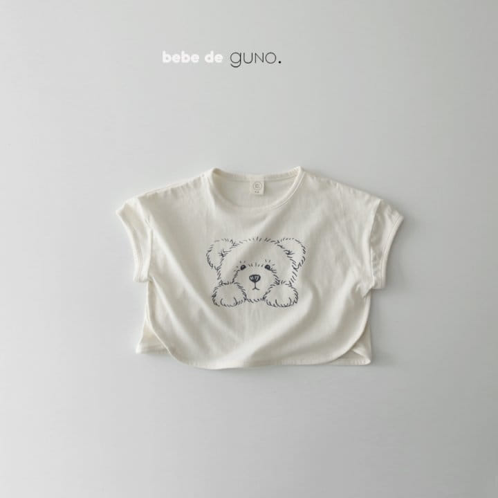 GUNO - Korean Children Fashion - #Kfashion4kids - Bebe Bear Tee - 5