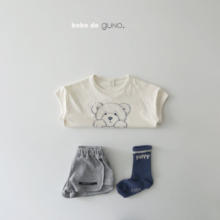 GUNO - Korean Children Fashion - #Kfashion4kids - Bebe Bear Tee - 9