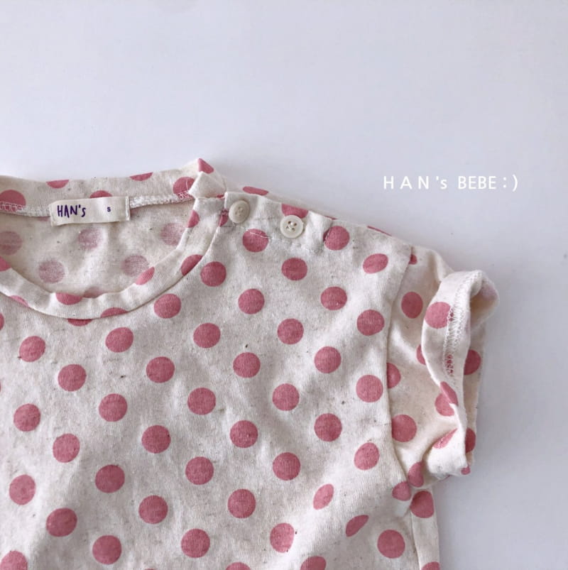 HAN'S - Korean Children Fashion - #Kfashion4kids - Ma Dots Tee