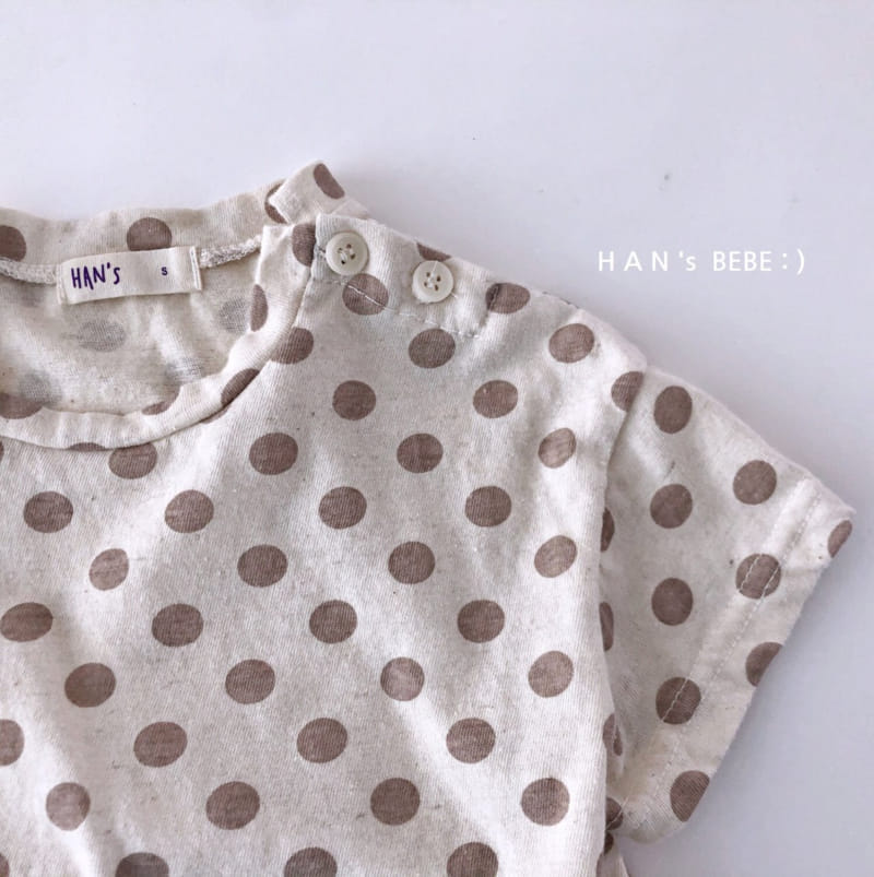 HAN'S - Korean Children Fashion - #Kfashion4kids - Ma Dots Tee - 2