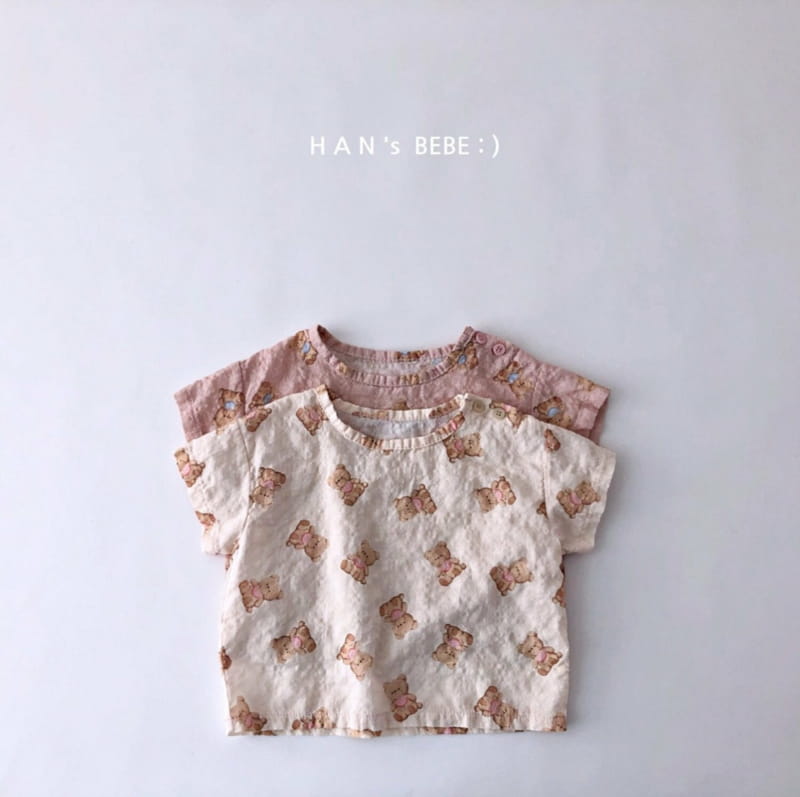 HAN'S - Korean Children Fashion - #Kfashion4kids - Teddy Bear Shirt - 11