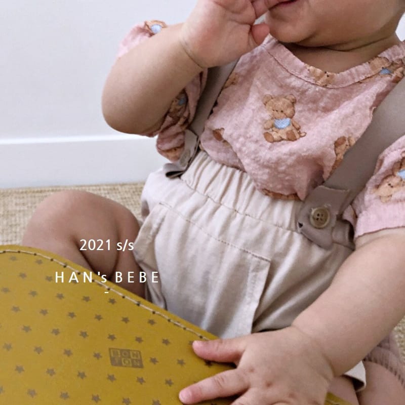 HAN'S - Korean Children Fashion - #Kfashion4kids - Teddy Bear Shirt - 9