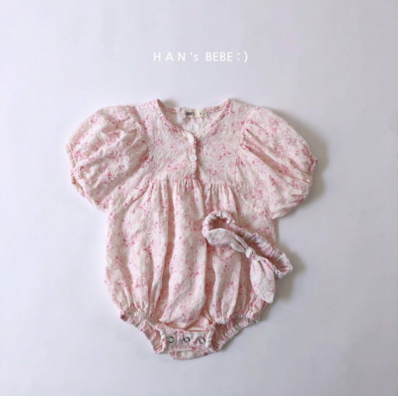 HAN'S - Korean Children Fashion - #Kfashion4kids - Puff Bodysuit - 12