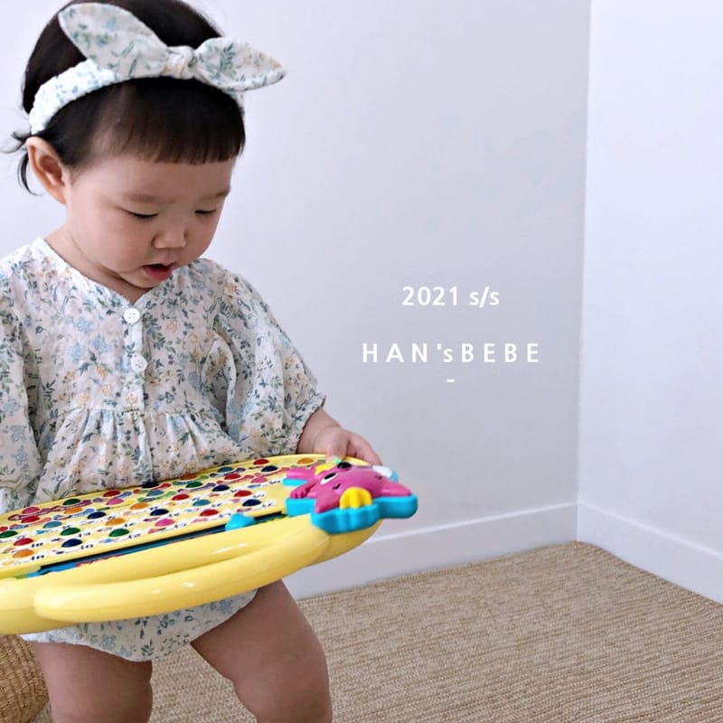 HAN'S - Korean Children Fashion - #Kfashion4kids - Puff Bodysuit - 3