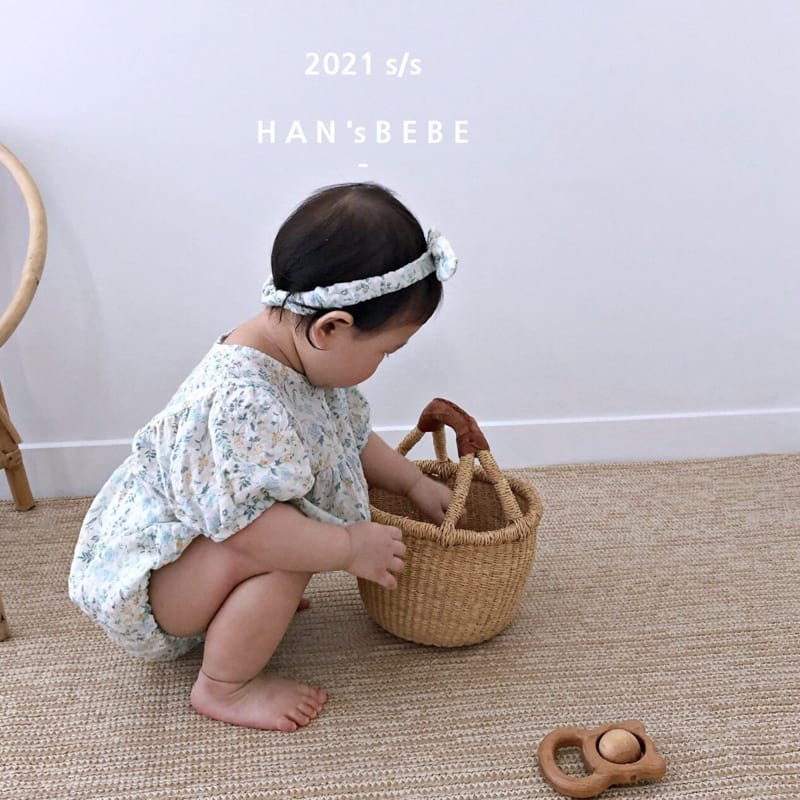 HAN'S - Korean Children Fashion - #Kfashion4kids - Puff Bodysuit - 4