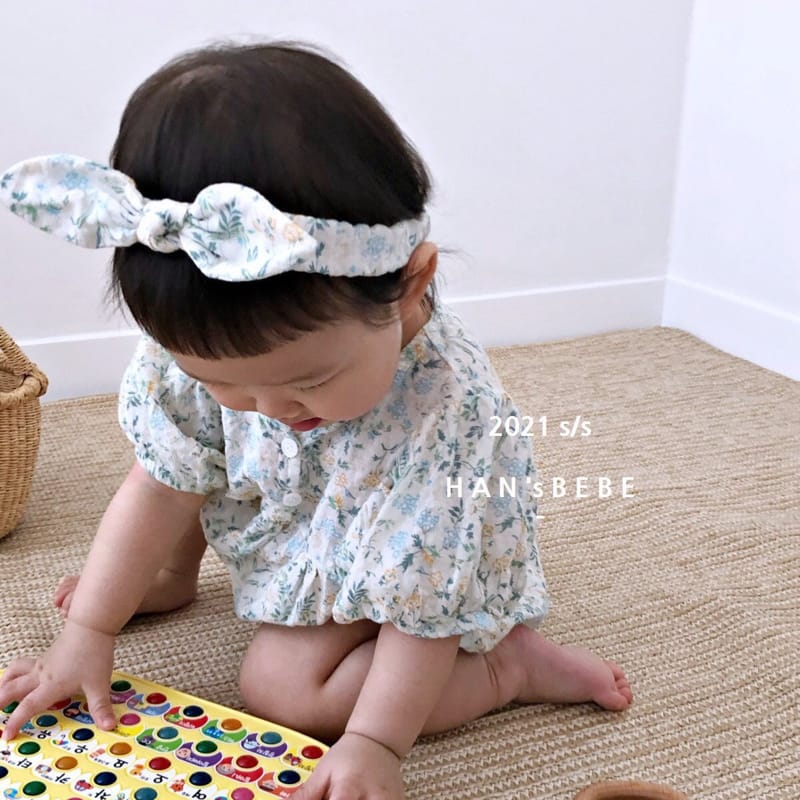 HAN'S - Korean Children Fashion - #Kfashion4kids - Puff Bodysuit - 5