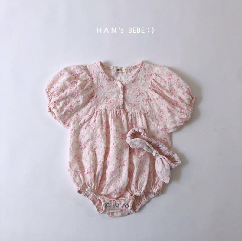 HAN'S - Korean Children Fashion - #Kfashion4kids - Puff Bodysuit - 7