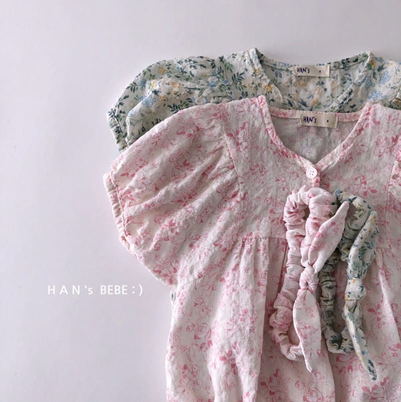 HAN'S - Korean Children Fashion - #Kfashion4kids - Puff Bodysuit - 9