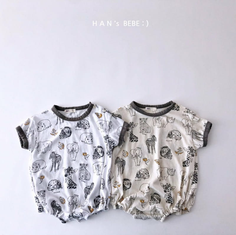 HAN'S - Korean Children Fashion - #Kfashion4kids - Animal Bodysuit - 11