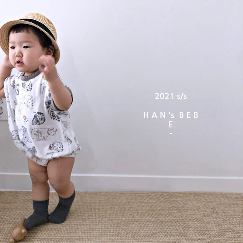 HAN'S - Korean Children Fashion - #Kfashion4kids - Animal Bodysuit - 6