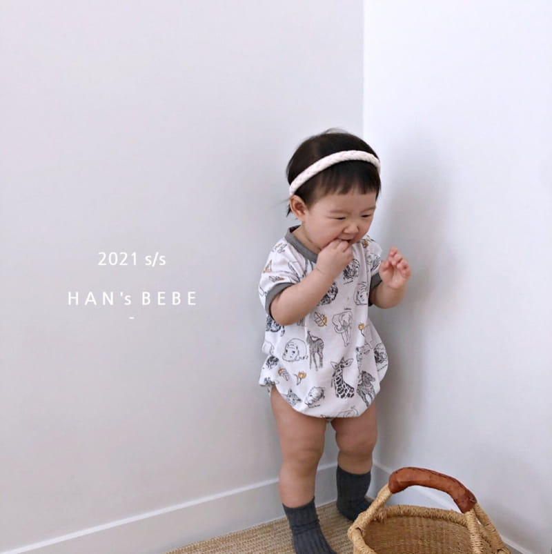 HAN'S - Korean Children Fashion - #Kfashion4kids - Animal Bodysuit - 7
